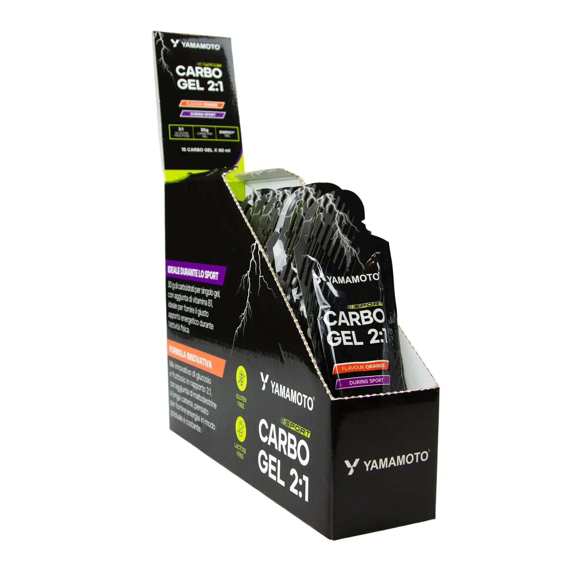 Espositore Carbo Gel 2-1 Yamamoto Flavour Orange | Encanto Nutraceutica Encanto Nutraceutica